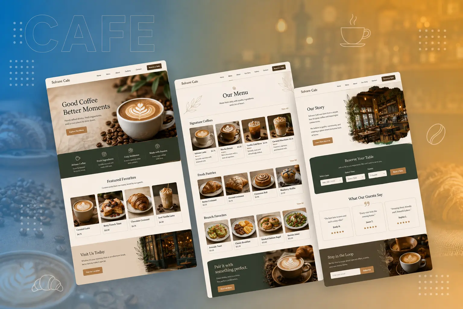 Shoine Cafe project objectives